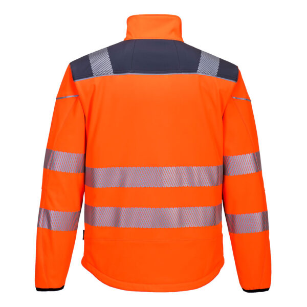 T402OGY_R PW3 Jakna Softshell Hi-Vis narančasto navy