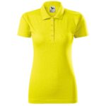 Ženska-polo-majica-single-jersey-boja-limuna