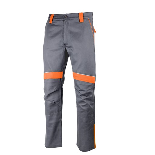 Greenland radne hlače sivo-narančaste