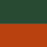 Forest green - Rust